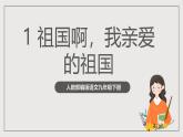 人教部編版語文九年級下冊1《祖國啊，我親愛的祖國》課件+導學案+素材