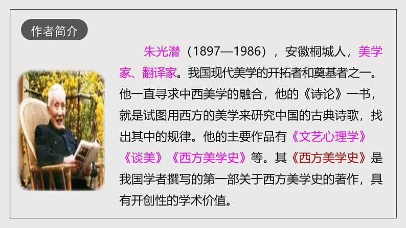 人教部编版语文九年级下册15《无言之美》课件+导学案+素材05