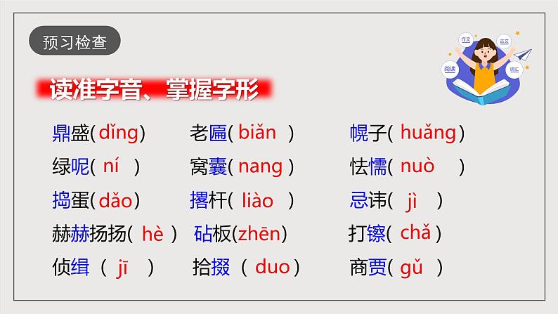 人教部编版语文九年级下册18《天下第一楼（节选）》课件+导学案+素材07