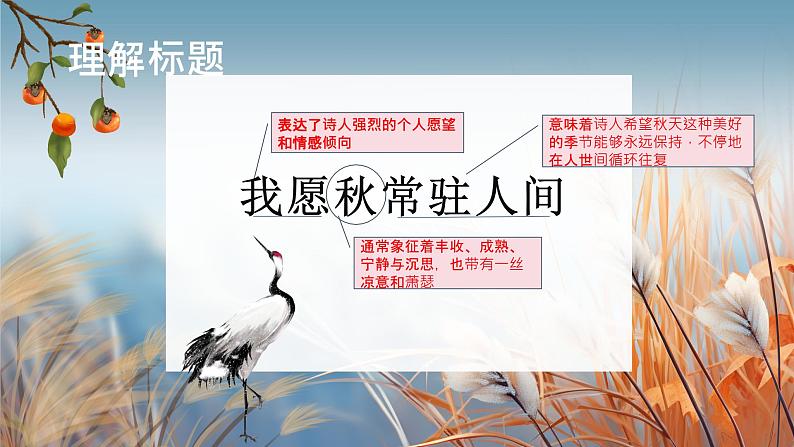 专题02 《我愿秋常驻人间》庐隐（标题的含义、引用的作用、结尾段的作用）课件-小初语文阅读写作能力提升系列课程第8页