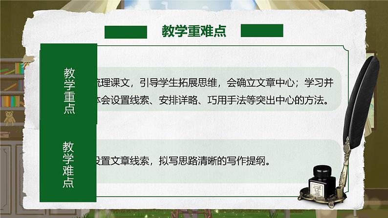 《如何突出中心 》（课件版权归属“松鼠课堂”，只供个人使用，请勿私自传播，违者必究）第4页