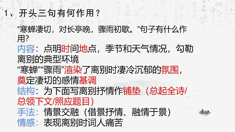 2025年中考语文专题复习：诗歌鉴赏答题技巧 课件第4页