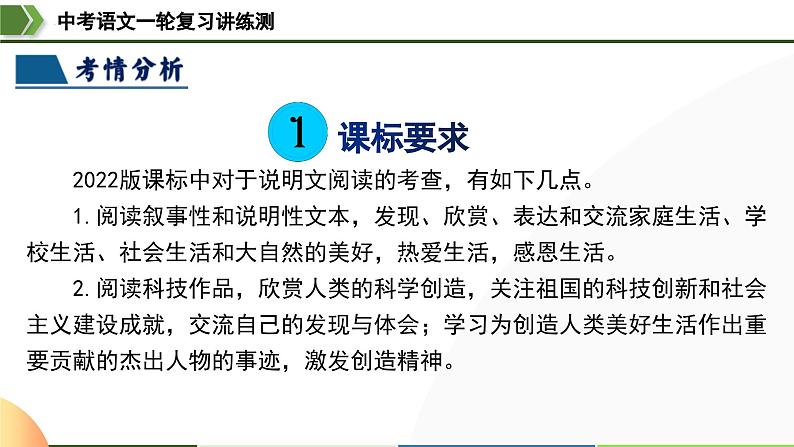 中考语文一轮复习讲练测课件 第34讲 说明顺序（含解析）第4页