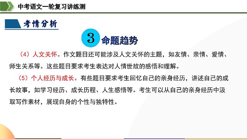 中考语文一轮复习讲练测课件 第45讲 议论文写作（含解析）第8页