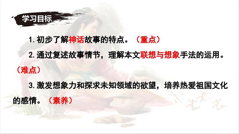 统编版语文七年级上册第23课《女娲造人》课件第4页