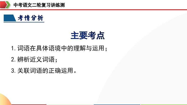 中考语文二轮复习讲练测课件专题02 词语理解运用（含解析）第6页