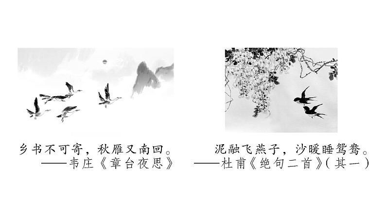 初中语文新人教部编版七年级上册期末专题复习八《古诗词鉴赏》作业课件（2024秋）第8页