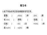 初中語文新人教部編版七年級(jí)上冊(cè)第19課《大雁歸來》作業(yè)課件（2024秋）