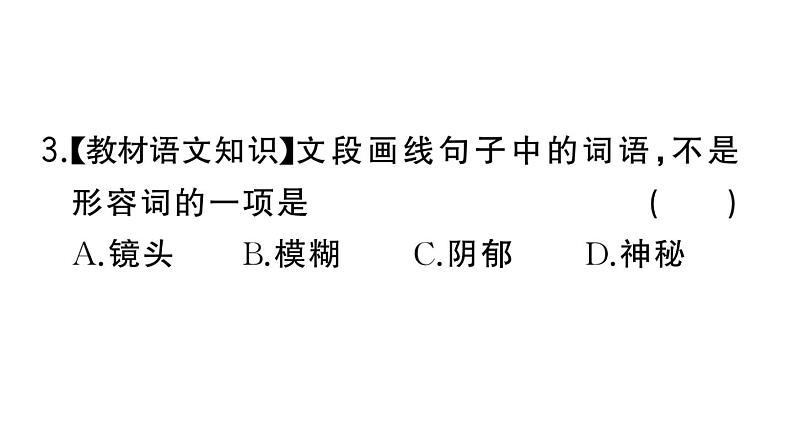 初中语文新人教部编版七年级上册第15课《梅岭三章》作业课件（2024秋）第7页