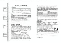 广东省潮州市湘桥区太平初级中学2024-2025学年九年级上学期11月期中语文试题