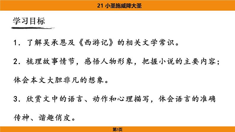 《小圣施威降大圣》第3页