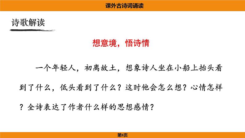 人教部编版（2024）语文七年级上册 -第三单元 课外古诗词诵读（课件）08