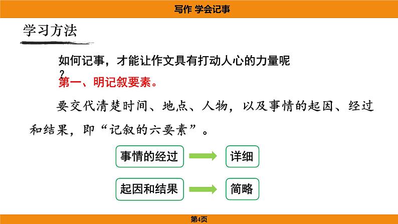 人教部编版（2024）语文七年级上册 -第二单元  学会记事（课件）04