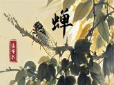 统编版语文八年级上册第21课《蝉》教学课件