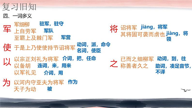 统编版语文八年级上册第25课《周亚夫军细柳》教学课件第5页