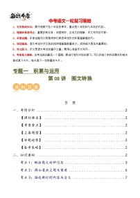 第08讲 图文转换（讲义）-2024年中考语文一轮复习讲义（全国通用）