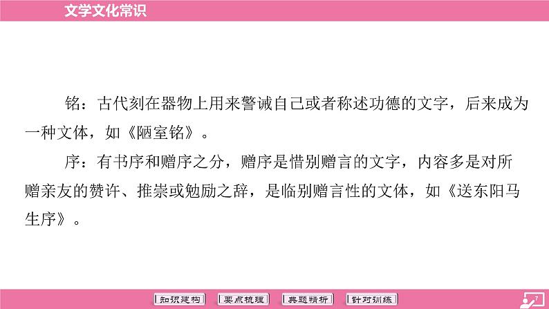 专题05 文学文化常识-2024年中考语文专题复习（课件）第7页