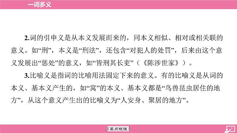专题10 一词多义-2024年中考语文专题复习（课件）第3页