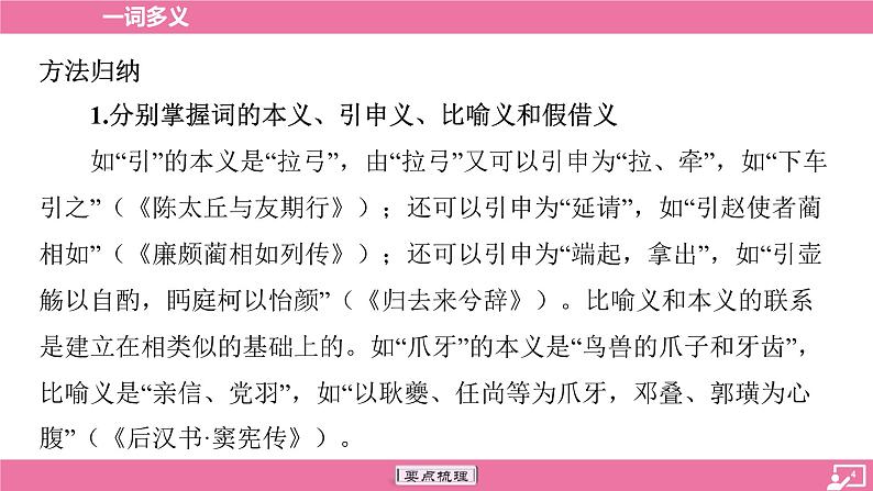 专题10 一词多义-2024年中考语文专题复习（课件）第4页
