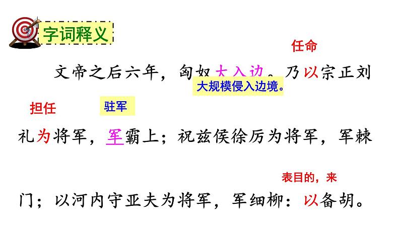 统编版语文八年级上册同步课件24《周亚夫军细柳》第6页