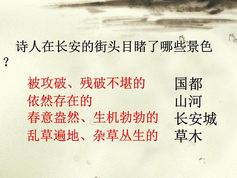 统编版语文八年级上册同步课件25《春望》第7页