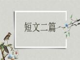 统编版语文八年级上册同步精品课件11 短文二篇（整合阅读）