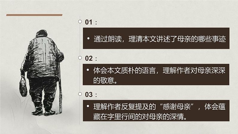 （统编版）八年级语文上学期课内同步课件第7课 回忆我的母亲02