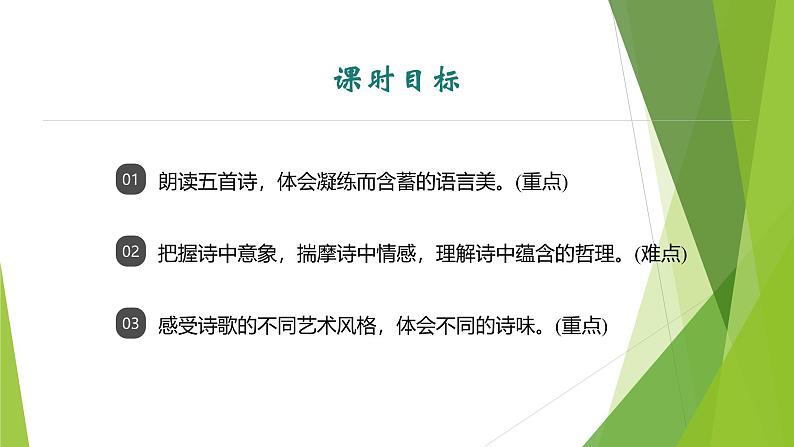 课件：部编版语文九年级下册第3课　短诗五首第2页