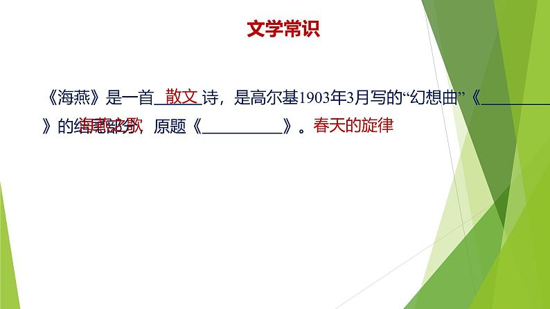课件：部编版语文九年级下册第4课 海燕第4页