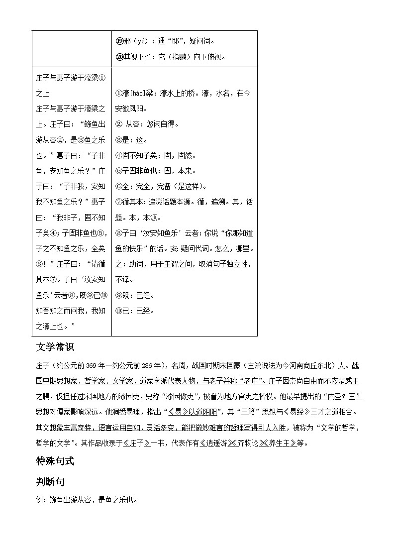 部编版初中语文八年级下册同步讲练测八年级下册第六单元01讲核心（原卷版）第3页