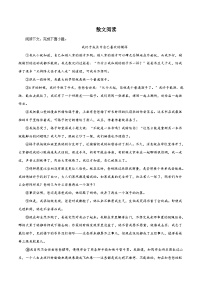 部编版初中语文九年级下册知识梳理与能力训练02散文阅读（含解析）