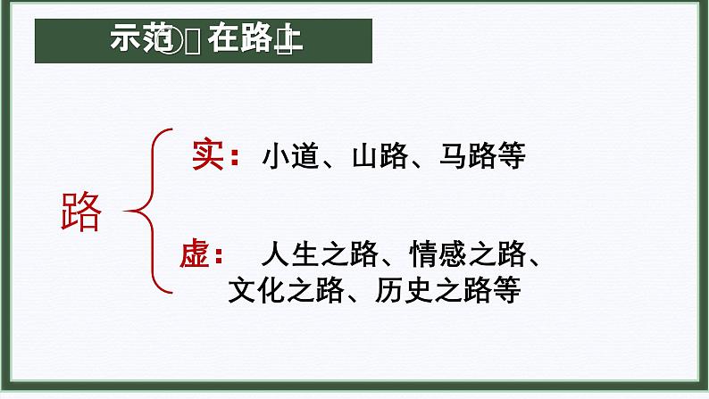 中考语文一轮复习作文高分技巧点拨课件第1讲 审题立意之化实为虚第6页
