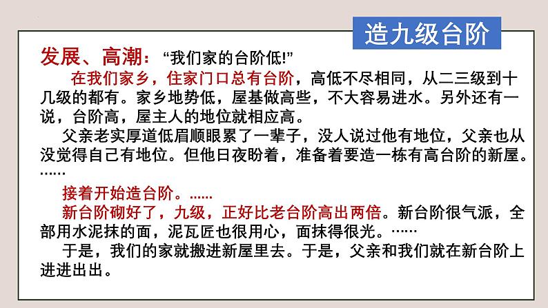 中考语文一轮复习作文高分技巧点拨课件第2讲 谋篇布局之一线串珠第8页