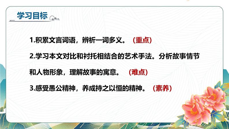 统编版语文八年级上册第24课《愚公移山》课件第3页