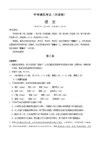中考语文适应性模拟试卷（天津卷）（2份，原卷版+解析版）