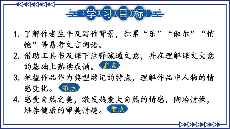 部编版2024八年级语文下册10 小石潭记 课件第2页