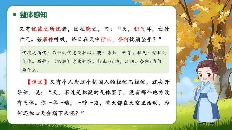 统编版语文七年级上册（2024）第24课《杞人忧天》教学课件第7页