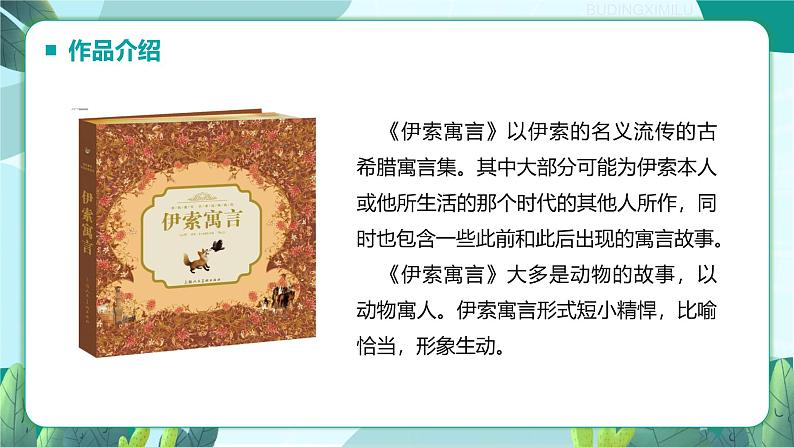 统编版语文七年级上册（2024）第24课《蚊子和狮子》课件第3页