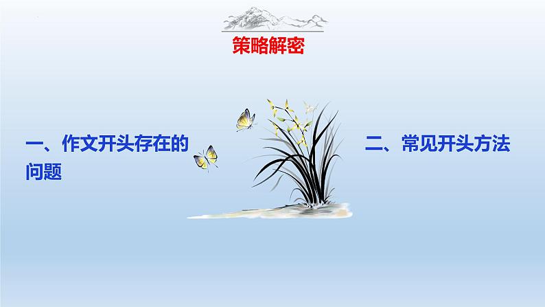 中考语文二轮复习作文写作技巧精讲课件写出凤头篇第7页