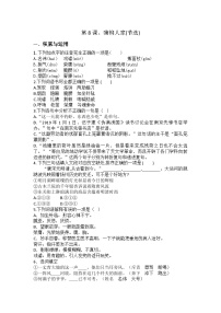 初中语文人教部编版（2024）九年级下册蒲柳人家精练