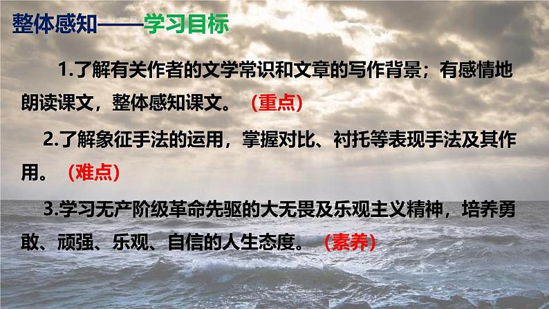 部编版九下语文第4课《海燕》同步课件第6页
