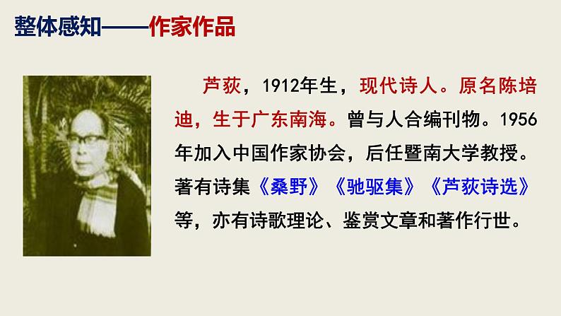 部编版九下语文第3课《短诗五首》之《风雨吟》同步课件第6页