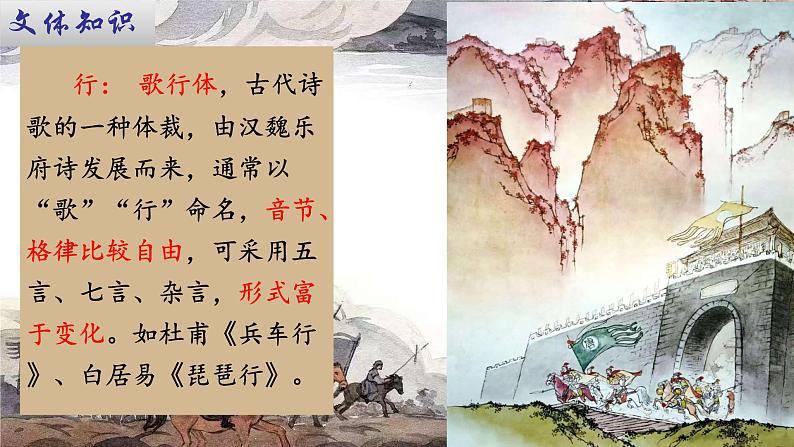 统编版语文八年级上册第26课《雁门太守行》（课件）第5页