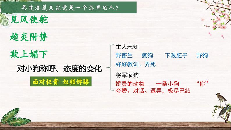 2.6《变色龙》-2024-2025学年九年级语文下册课件（人教部编版（2024）第6页