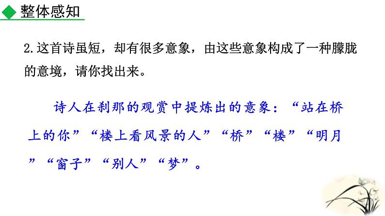 人教部编版（2024）九年级语文下册3.3断章ppt课件第4页