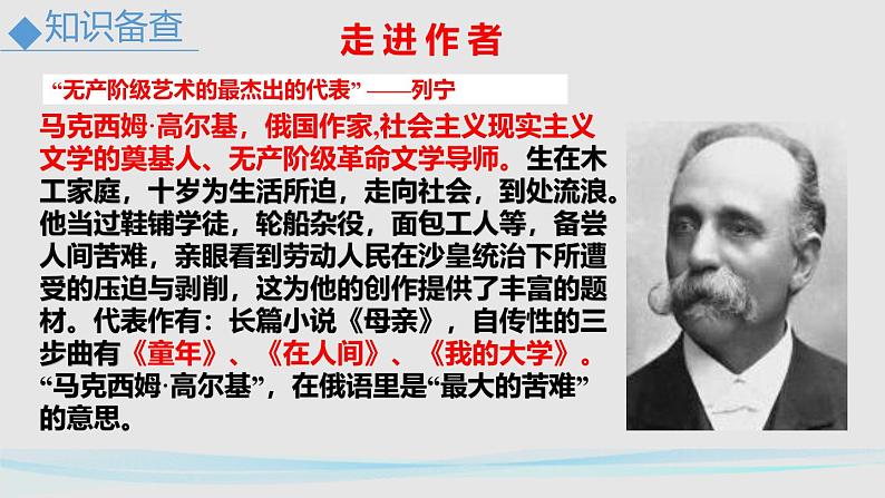 人教部编版（2024）九年级语文下册4海燕精品课件第3页