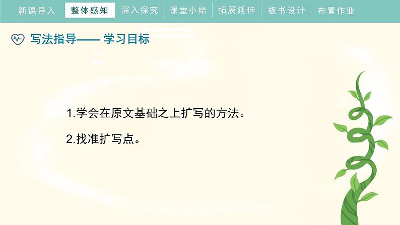 人教部编版（2024）九年级语文下册第一单元写作 学习扩写精品课件第6页