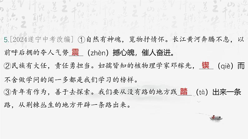 2025年中考语文专题复习：语段综合 课件第6页