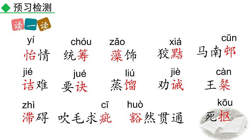 人教部编版（2024）九年级语文下册13.1谈读书课件第4页