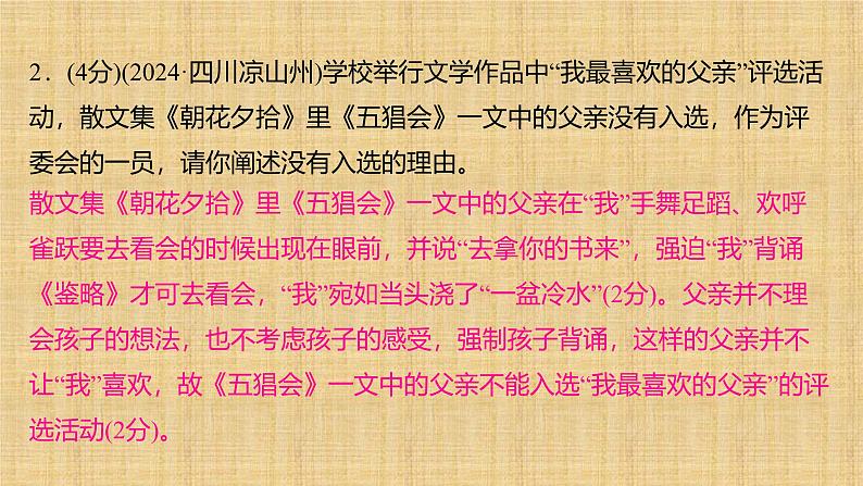 2025年中考语文复习名著逐篇练专题课件第3页